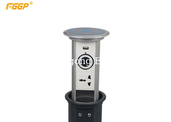 Intellectual Automaic Rasing Up Motorized Pop Up Socket 13A 250V Universal Outlet
