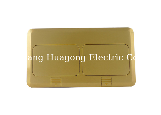 250 Volt 13 Amp Floor Mounted Duplex Receptacle Fire - Proof Soft Pop Up Type