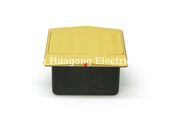 16A 250V Square Electrical Outlet Pop Out High Impact And Mechanical Strength