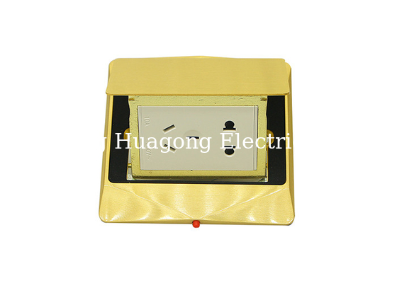 16A 250V Square Electrical Outlet Pop Out High Impact And Mechanical Strength