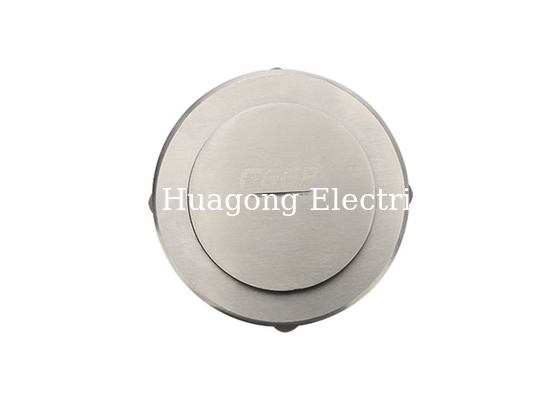 ɸ130mm Round Floor Socket Floor Mounted Receptacle Box Sus Spiral Cover