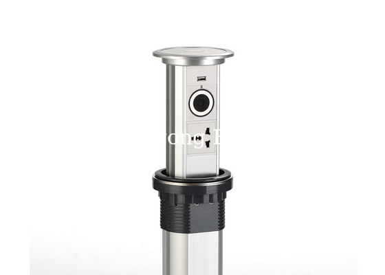 Pop Up Design Countertop Electrical Outlet Space - Saving IP44 Waterproof