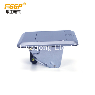 Aluminium Pop Up Empty Floor Socket Outlet Box No Shocked For Popular