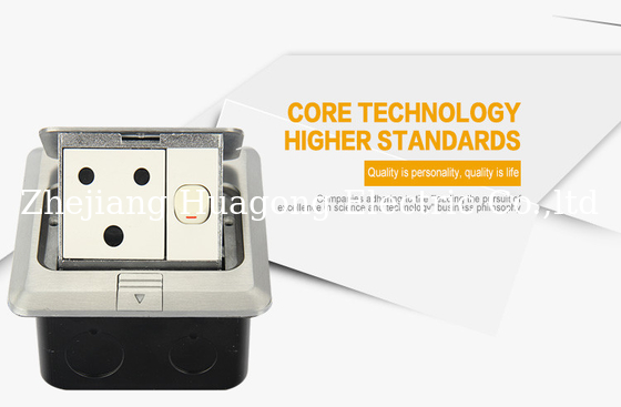 Contain Fair Electrical Pop Up Floor Socket 20A Die Casting