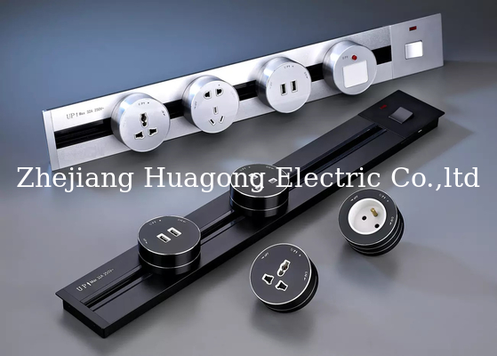 Household Removable Track Wall Mounted Socket 250v 16A