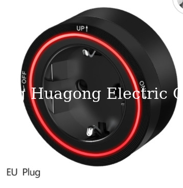 8000W Office Desk Power Track Socket Tabletop Power Outlet Track System