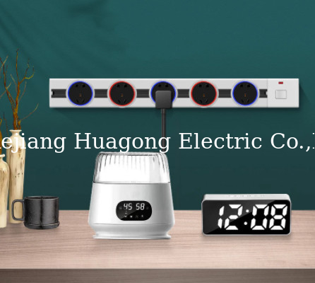 Embedded Multiple Flexible Electric Plug Socket Desk Trail Socket With Usb