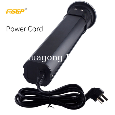Aluminium Intellectual Motorized Pop Up Socket 13A 250V For Benchtop
