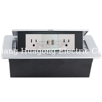 10A Multifunction Hidden Desktop Power Socket Pop Up Table Socket Outlet