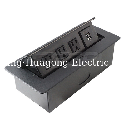 Explosion Proof 13amp Pop Up Desktop Socket Outlet Retractable