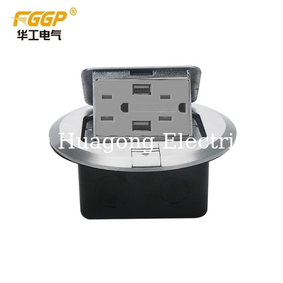 GCC CE RoHs Rj45 Round Floor Socket 220V Square Legrand Outlet Computer