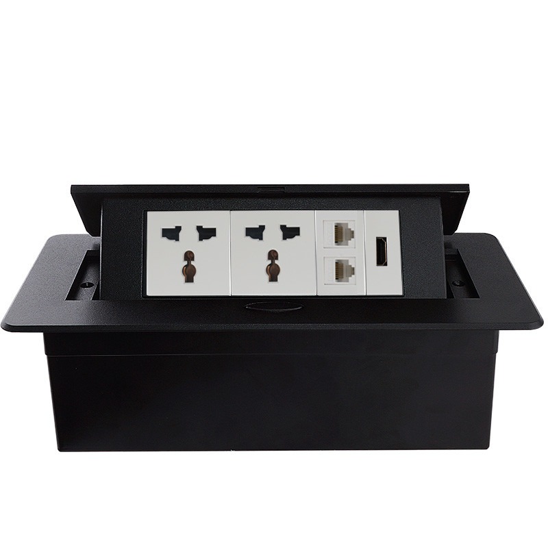Pop Up Type table mounted Data Socket Outlet european Power Socket with ...