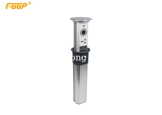 Intellectual Automaic Rasing Up Motorized Pop Up Socket 13A 250V Universal Outlet
