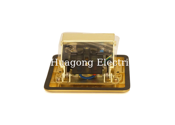 Pop Up Floor Mounted Electrical Receptacle American Standard ANSI / NEMA Level