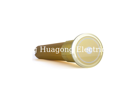 Golden Round Kitchen Pop Up Sockets , Pop Up Receptacles Kitchen Countertop