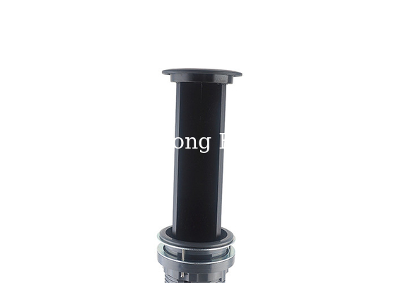 Vertical Self - Lifting Kitchen Pop Up Sockets , Matt Black Pop Up Powerpoint Kitchen