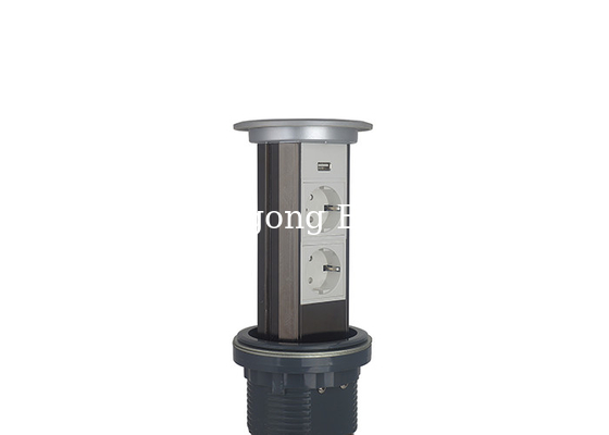 Motorised Kitchen Pop Up Sockets , Kitchen Worktop Electrical Sockets