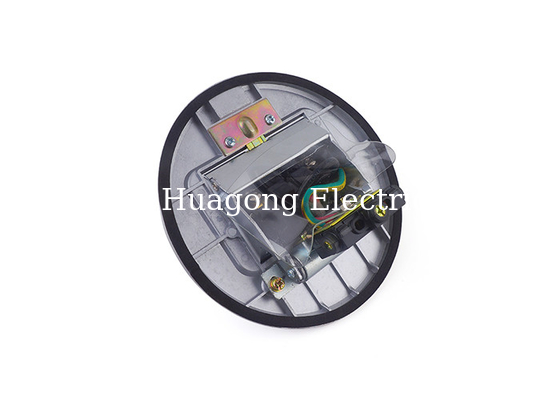 Silver Polished Waterproof Floor Outlet , Duplex 20A Round Pop Up Outlet