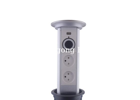 Israel High Safety Recessed Receptacles With Anti - Pinch Protection kitchen Motorized pop socket