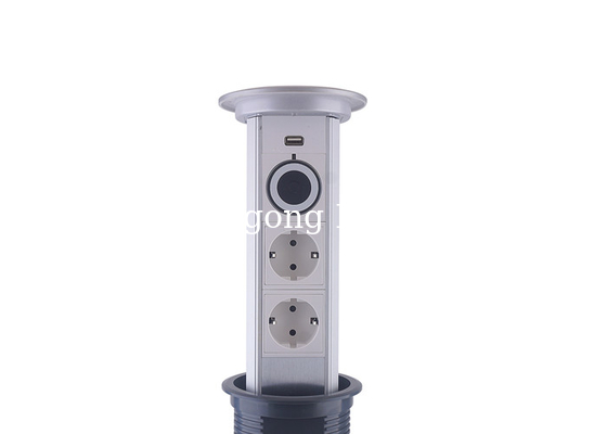 Smart Motorized Pop Up Socket 250V 16A 2 X EU Outlets
