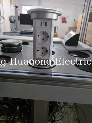 Automatic Retractable Pop Up Power Outlet For Kitchen Counters