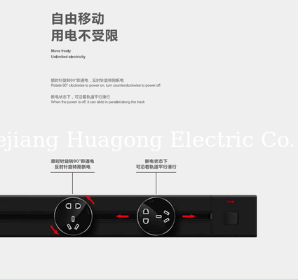 Wall Mounted Desktop Power Socket 110v 240v Office Electric Power Socket