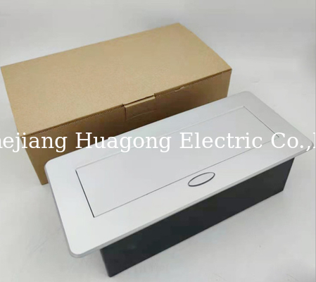 Pop Up Type table mounted Data Socket Outlet european Power Socket with USB type c For Conference Table/desktop socket